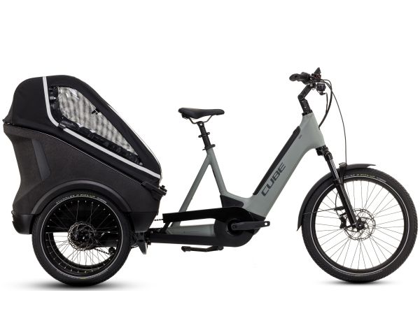 Cube Trike Family Hybrid 750 - swampgrey´n´black