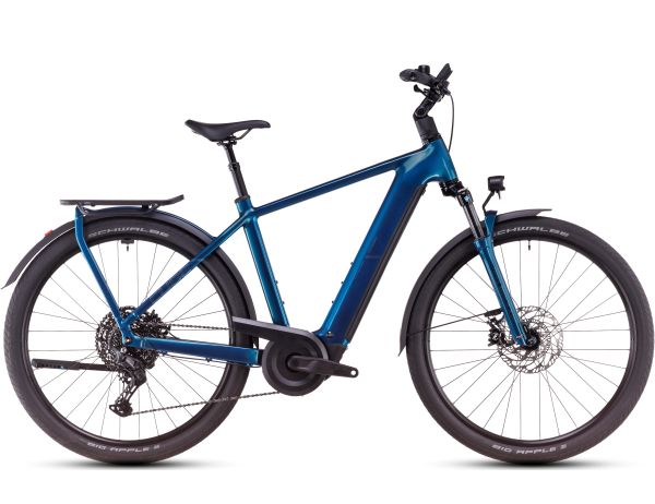 Cube Kathmandu Hybrid EX 800 - electricblue´n´chrome