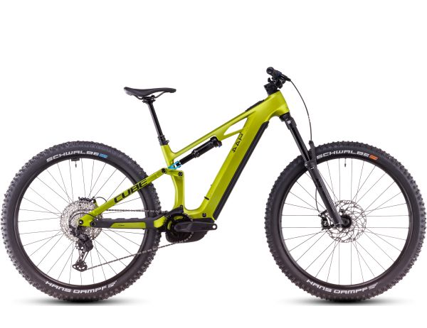 Cube Stereo Hybrid ONE44 HPC Race 800 - flashlime´n´blue